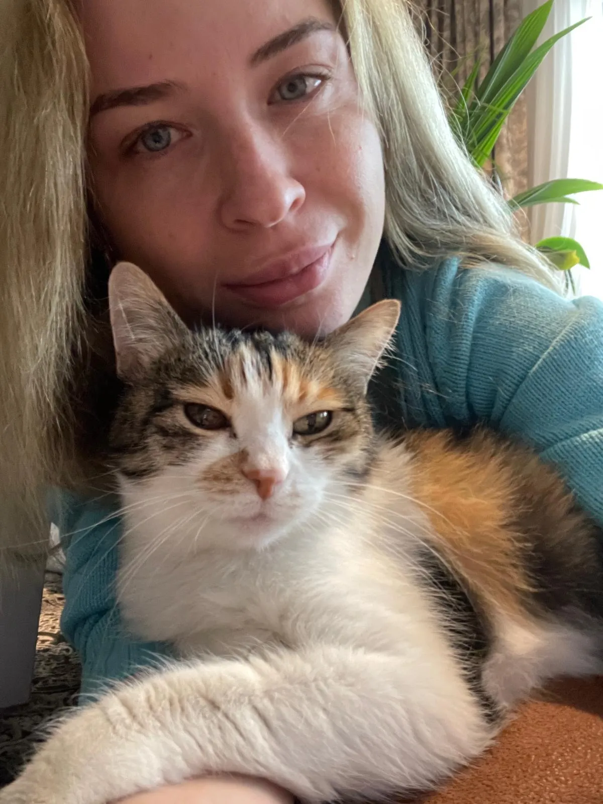 Natalia with Boncuk